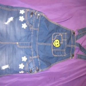 Girls overalls shorts
